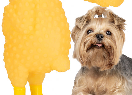 Honden Speelgoed - Kip - Piepend - Onderkant - Duurzaam - Hondenspeeltje