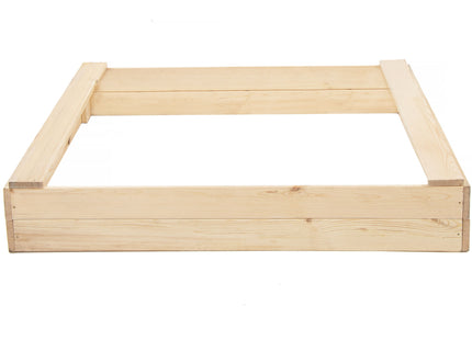 Zandbak - Met Bank - Inclusief Gronddoek - 120 x 120 CMv