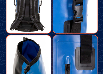 Drybag | Waterdichte Tas | 35 Liter | Blauw