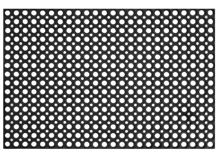 Deurmat - Buitenmat - Droogloopmat - Anti -Slip - Grafiet/Zwart  - 60 x 90 Cm