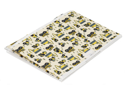 Speelgoedkist - 40 L - Meerkleurig -  Bouwmachines - 42 x 32x 30 CM