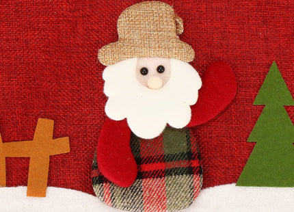 Kerstboomrok | 57 cm | Rood