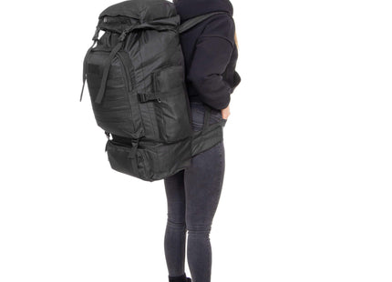 Rugzak | Backpack | Wandelrugzak |Sport rugzak | 60 Liter | Zwart