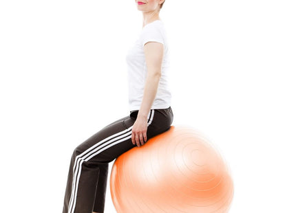 Fitness Bal | Peach | Inclusief Pomp | 55 cm