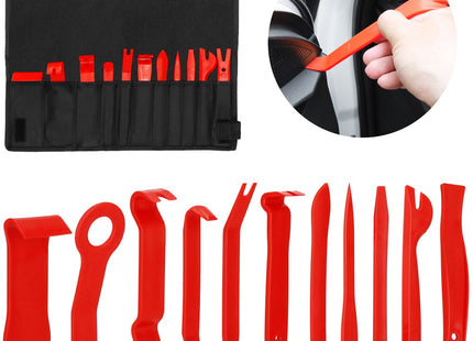 Trim Removal Kit | Terminal Removal Tool | 11 Stuks | Rood/Zwart