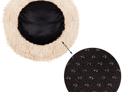 Hondenmand Donut | 50 cm | Ecru