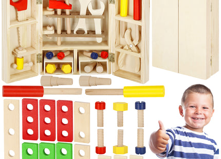 Gereedschapskist - Hout - Voor Kinderen - Speelgoed