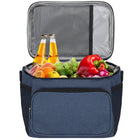 Koeltas | Koelbox | 20,5 x 27 x 19 cm | 11 Liter | Blauw/Zwart