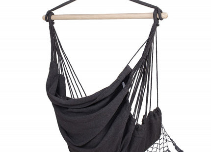 Hangstoel | Binnen & Buiten | Met 2 Kussens | Belastbaar tot 150 kg | 130 x 90 cm | Grijs/Beige