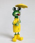 Decoratiefiguur Freddy De Kikker - Decoratie - Metaal - 14,5 x 14,5 x 41 cm