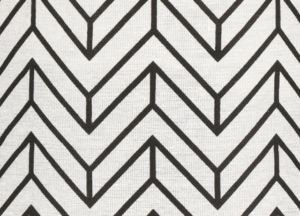 Opbergmand - Speelgoedmand - Kledingmand - Organizer - Handvatten - Geometrisch - Zwart - Wit