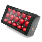 Kerstballen Glas | 30 Stuks | Glas | Mat | Rood
