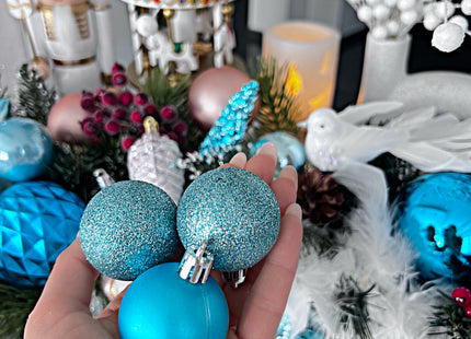Kerstballen | 20 Stuks | 4 cm | Blauw