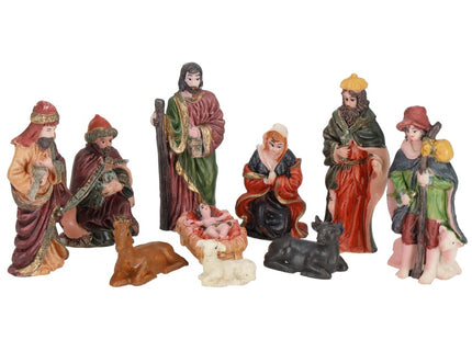 Kerststal | Kerstfiguren | 10-delig