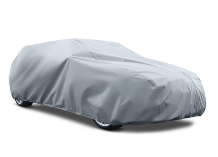 CarPassion Perfect Autohoes - Beschermhoes - Waterdicht &amp; Vorstbestendig - Maat L - Grijs - 450 x 137 x 150 cm