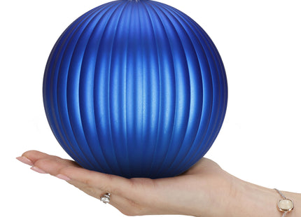 Kerstballen | 3 Stuks | 15 cm | Blauw | Zilver