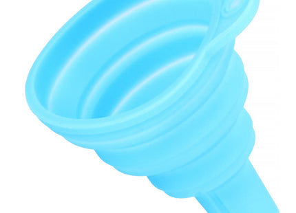 Trechter | Opvouwbare Siliconen Trechter | 7 cm | Blauw