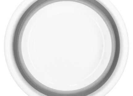 Spoelbak | Opvouwbare Spoelbak | Schaal | 9L | Grijs/Wit