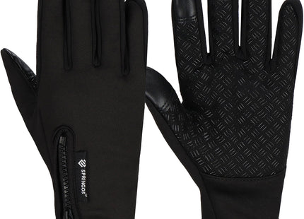 Handschoenen - Touch - Zwart - Nylon - Unisex - Maat M