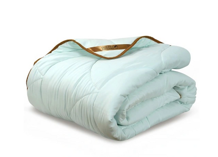 2-in-1 Dekbed - 140 x 200 cm - Seladongroen - Dekbed zonder overtrek - Anti Allergie & Ademend - All Year Dekbed - Zomerdekbed & Winterdekbed