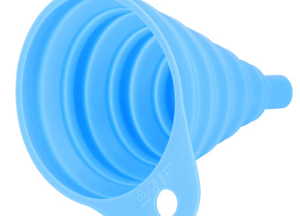 Opvouwbare Trechter - Siliconen - Blauw - 11,5 Cm