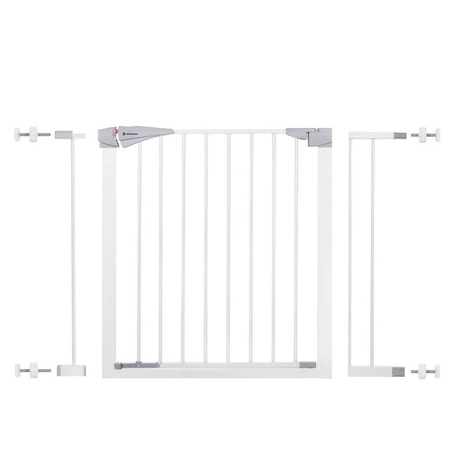 Traphekje | 98 - 105 cm | Traphek | Veiligheidshekje | Metaal | Wit