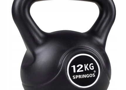 Kettlebell | Zwart | 12 kg