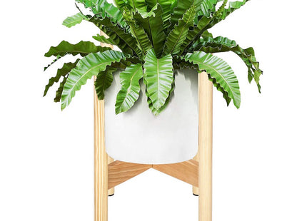 Plantenstandaard | Plantenhouder | Plantenkruk | Hout | 1 Stuk | 35 cm | Neutraal