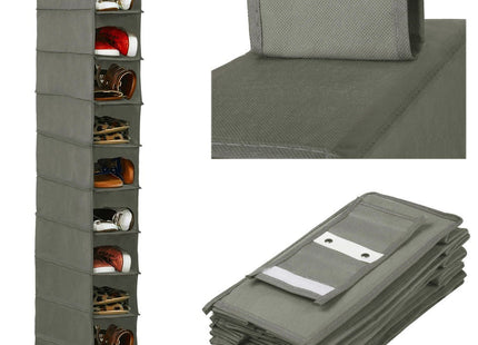 Kast Organizer | 10 Planken | Grijs