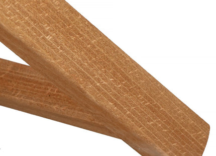 Houten Ligstoel | Strandstoel | Ligstoel | Verstelbaar | Beukenhout | Handgemaakt | Rood Wit