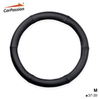 CarPassion Stuurhoes - Steering Cover - Leer - Ø 37-39 CM