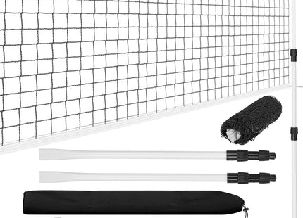 Badminton Net - Professioneel - Verstelbaar - Inclusief draagtas - 125-170 x 560 cm