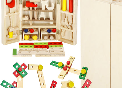 Gereedschapskist - Hout - Voor Kinderen - Speelgoed