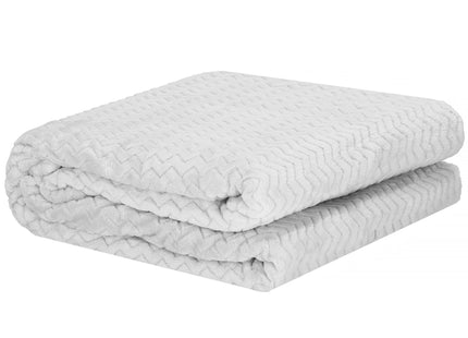 Plaid | Sprei | Deken | 160 x 200 cm | Lichtgrijs