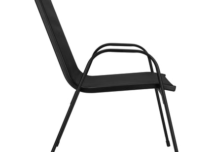 Tuinstoel | Tuinstoelen | Tuinstoel Buiten | Staal | Textiel | 4 Stuks | 120 Kg