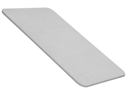 Badmat - Douchemat - Diatomiet - 60 x 40 x 0,9 cm - Grijs