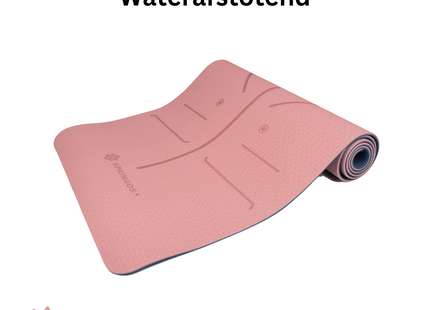 Yoga Mat | Extra Dik (6 mm) | Roze