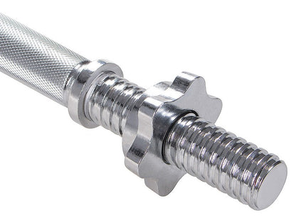 Halterstang | Barbell | Chroomstaal | 40 cm | 28 mm