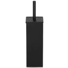 Toiletborstel | Toiletborstel met houder | Toiletaccessoire | Zwart