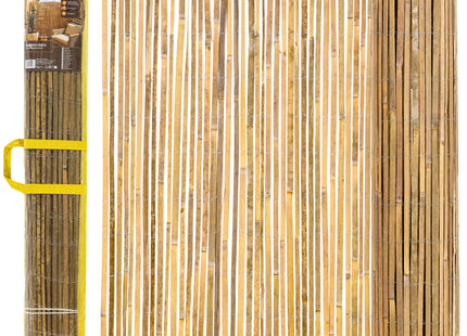 Balkonscherm - Privacyscherm - Hoge Kwaliteit - Waterbestendig - UV-bescherming - 1,5x5 m - Naturel - PE