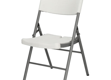 Campingstoel | Kampeerstoel | Vouwstoel | Klapstoel | Polyetheen | Wit