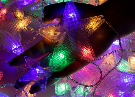 Kerstverlichting Sterrengordijn | Multicolor | 2 m | 136 Led's