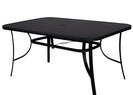 Tuinset | Tuinset 4 Persoons | Tuinsets | Tuintafel & Tuinstoelen | 4 Personen | Zwart