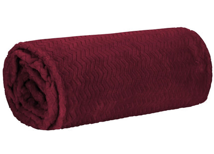 Plaid | Sprei | 200 x 220 cm | Bordeaux