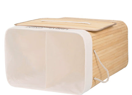 Dubbele Wasmand | 100 Liter | Naturel