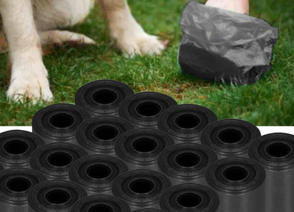 Poepzakjes - Voor Honden - Sterk - Zwart - 20 Rollen - 18 Zakjes - 360 Stuks