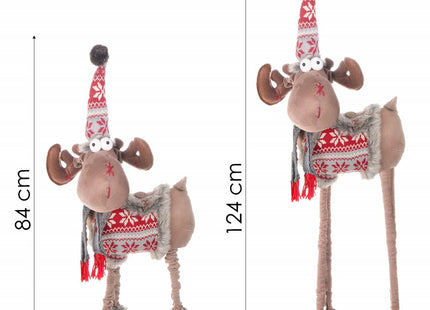 Kerstrendier | 1 Stuk | Verstelbaar In Hoogte | 84-124 cm