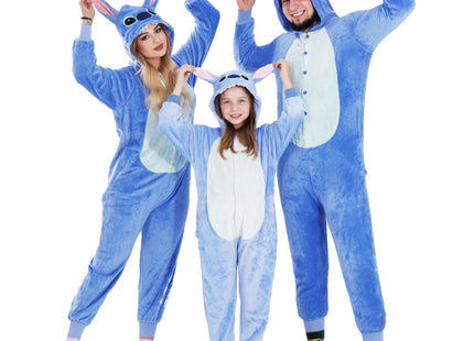 Onesie Volwassenen | Maat L | Blauw