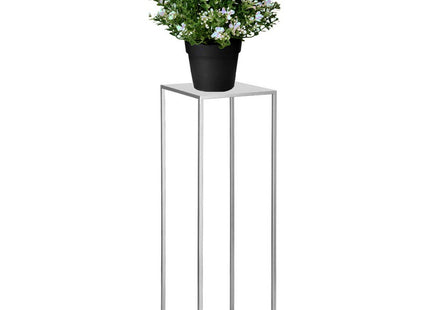 Plantenzuil | Plantentafel | Planten Etagère | Metaal Zilver | 100 cm