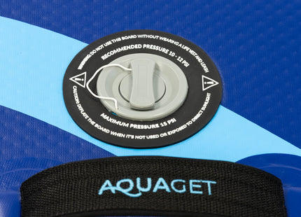 SUP Board - Opblaasbaar Paddle Board - Met Tas - Met Zitje -Inclusief Accessoires - Complete Set - Max. 150KG - 350x81cm - Blauw